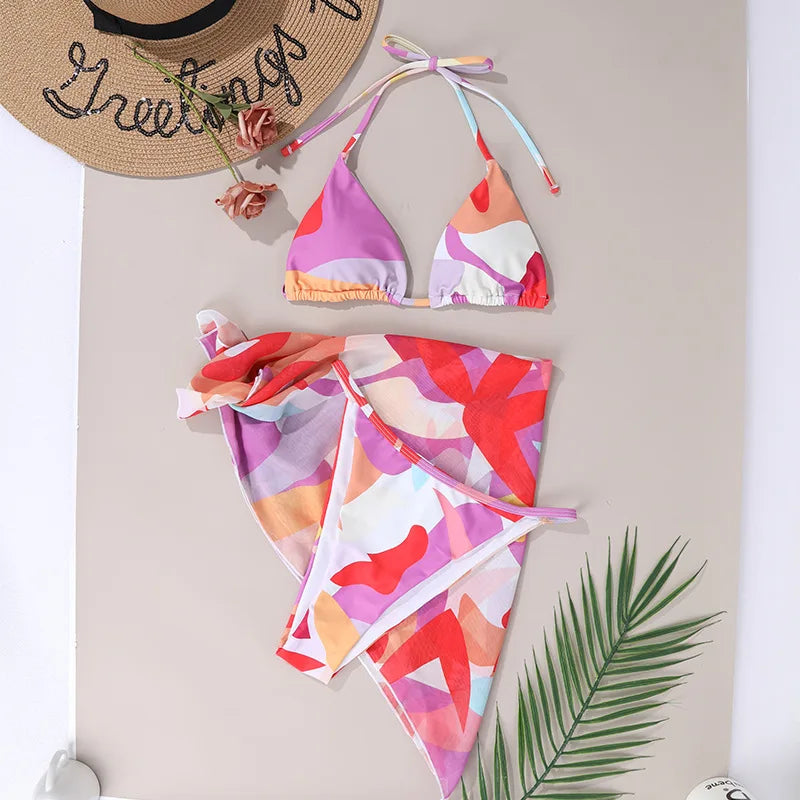 Artsy Bikini 3Pc Set