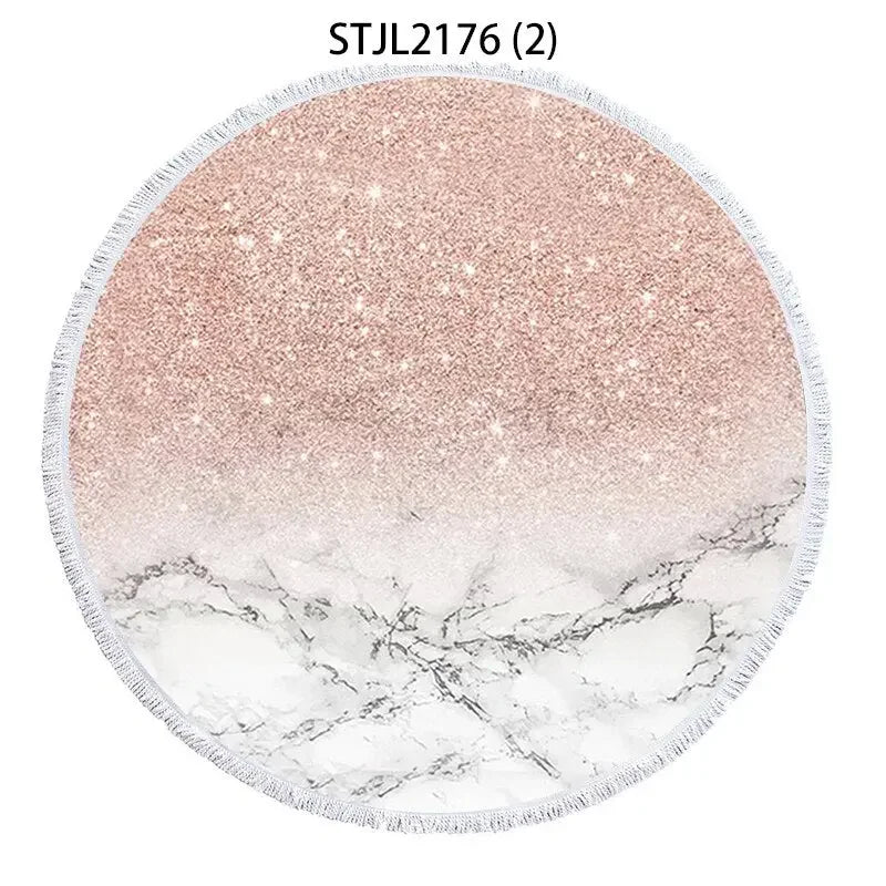 Golden geometric striped pineapple Fringed beach towel Towels Large beach towel Bath towel Bath towels microfiber towel For home