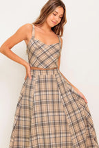 HERITAGE CHARM WOVEN TOP AND SKIRT SET Flying Tomato