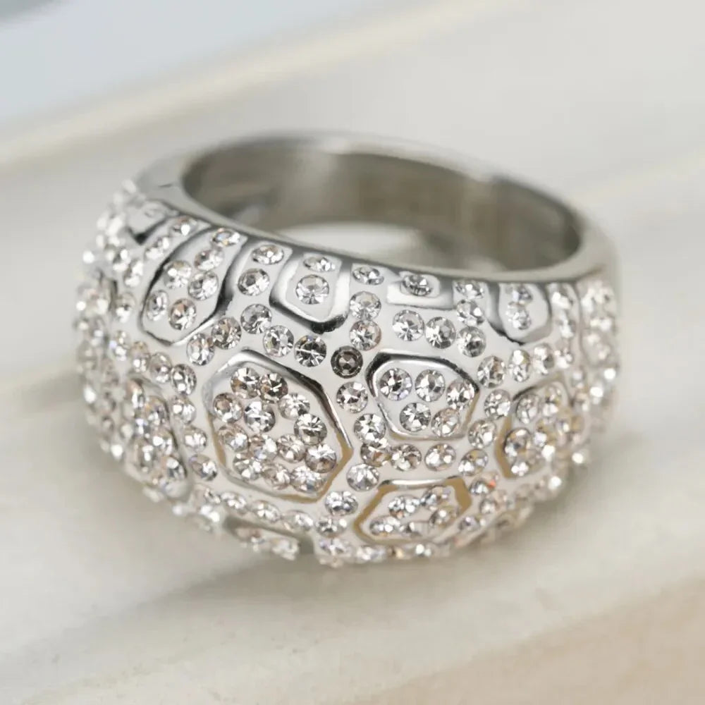 Fashion Crystal Ring LUXLIFE BRANDS