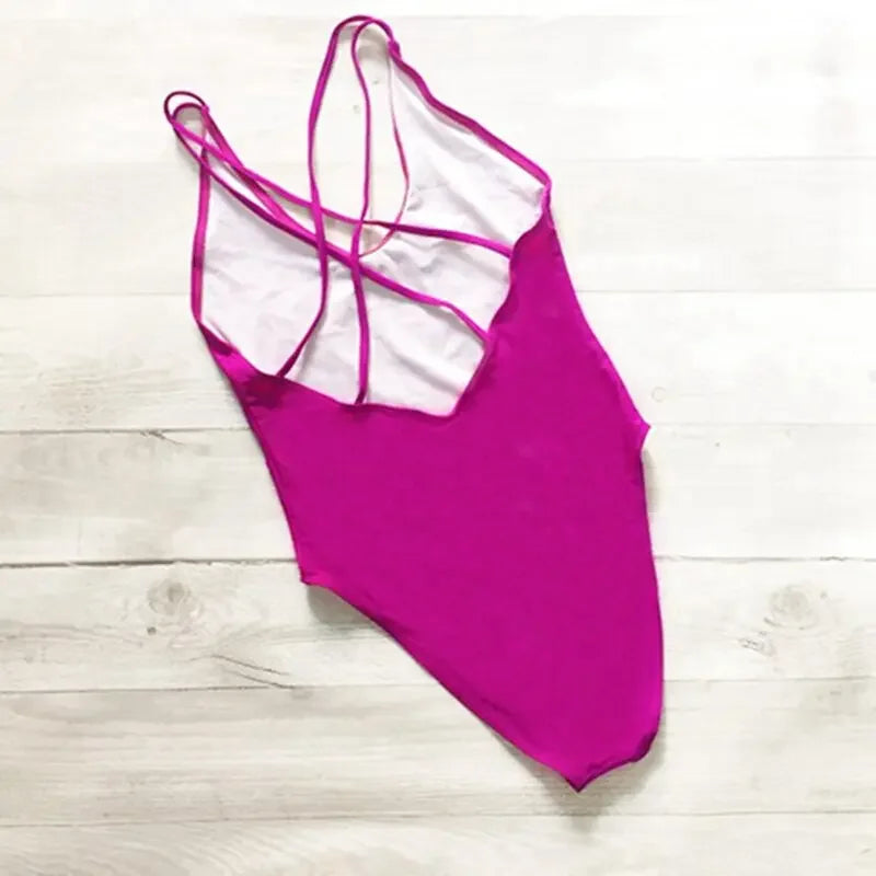 BRIDE SQUAD Women One Piece Swimsuit High Cut team bride swimwear Bathing Suit Black Monokini Bodysuit Beachwear Maillot De Bain