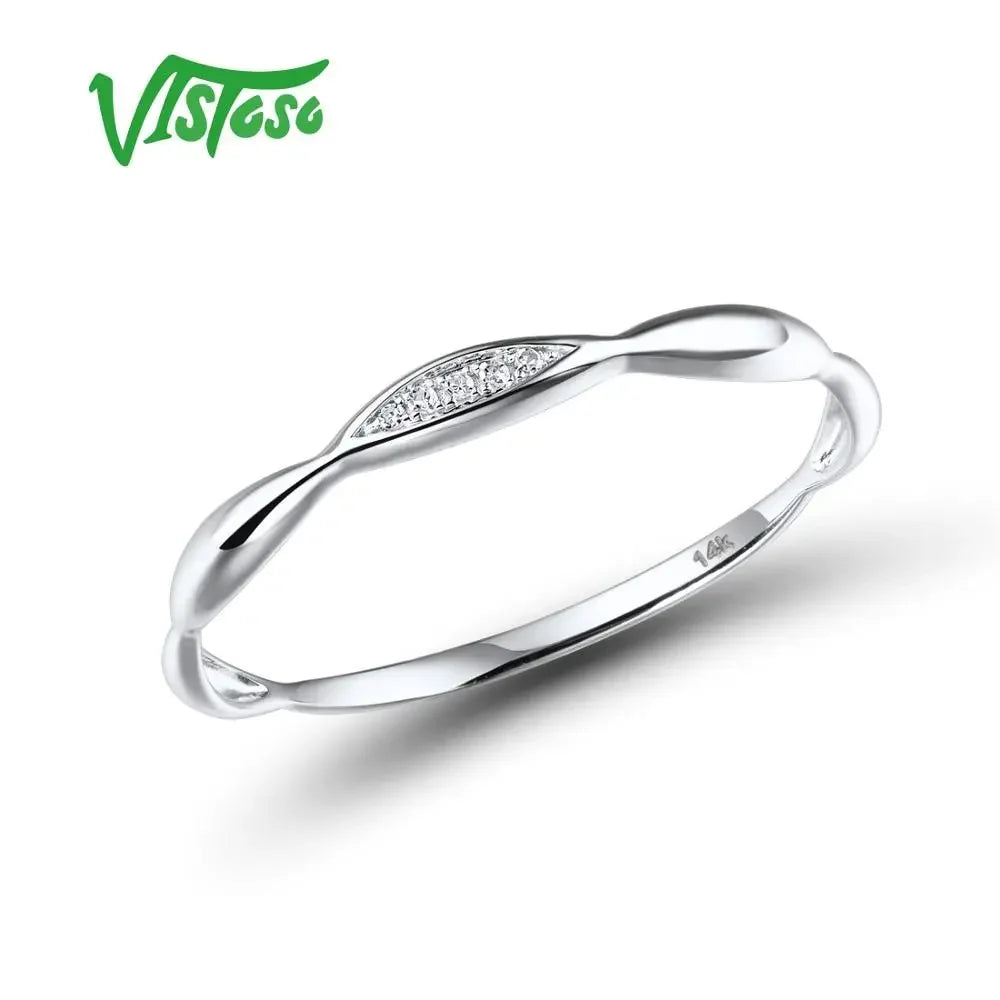 Faithful 14K Yellow/White Gold Promise Ring