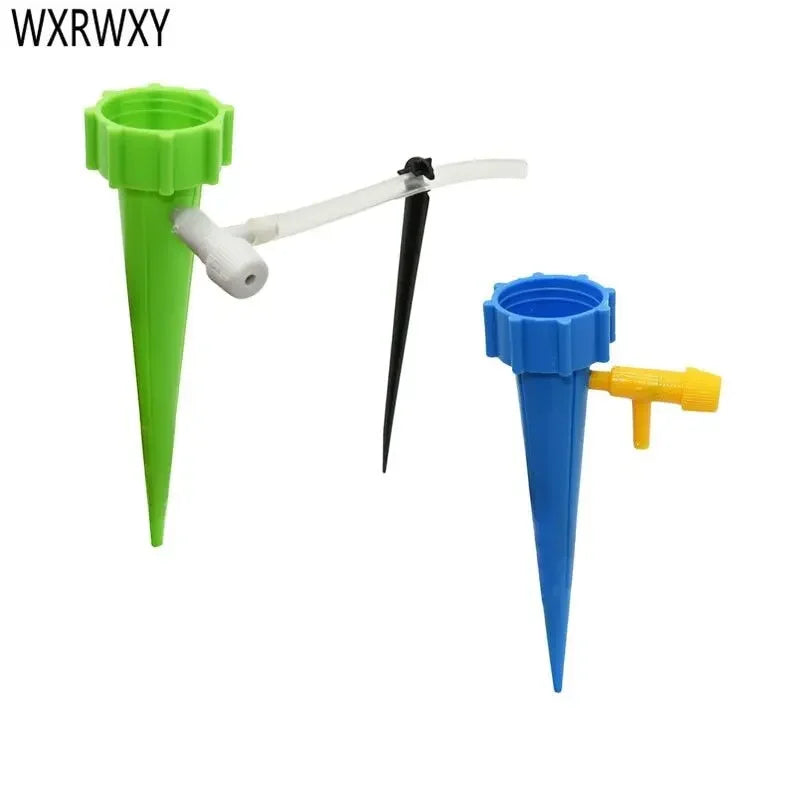 Drip Irrigation Automatic Plant Waterers System Adjustable drip water spikes taper plants pot watering for Coke bottles 1pcs