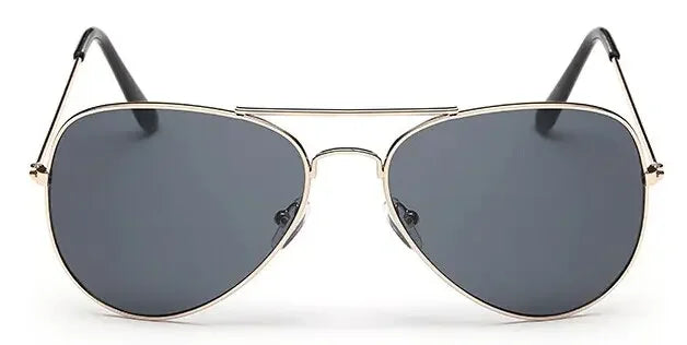 2022 Pilot Aviation Sunglasses MenShades Retro Classic Silver Sun Glasses Female Male Brand metal frame sunglasses sunshade