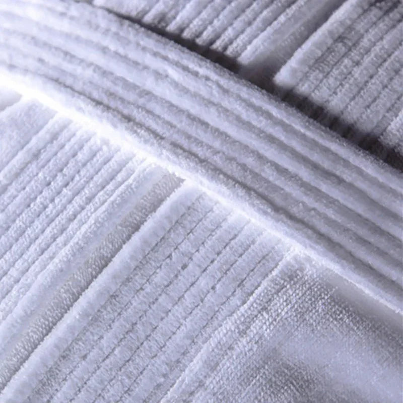 Spa Cotton Terry Bathrobe LUXLIFE BRANDS