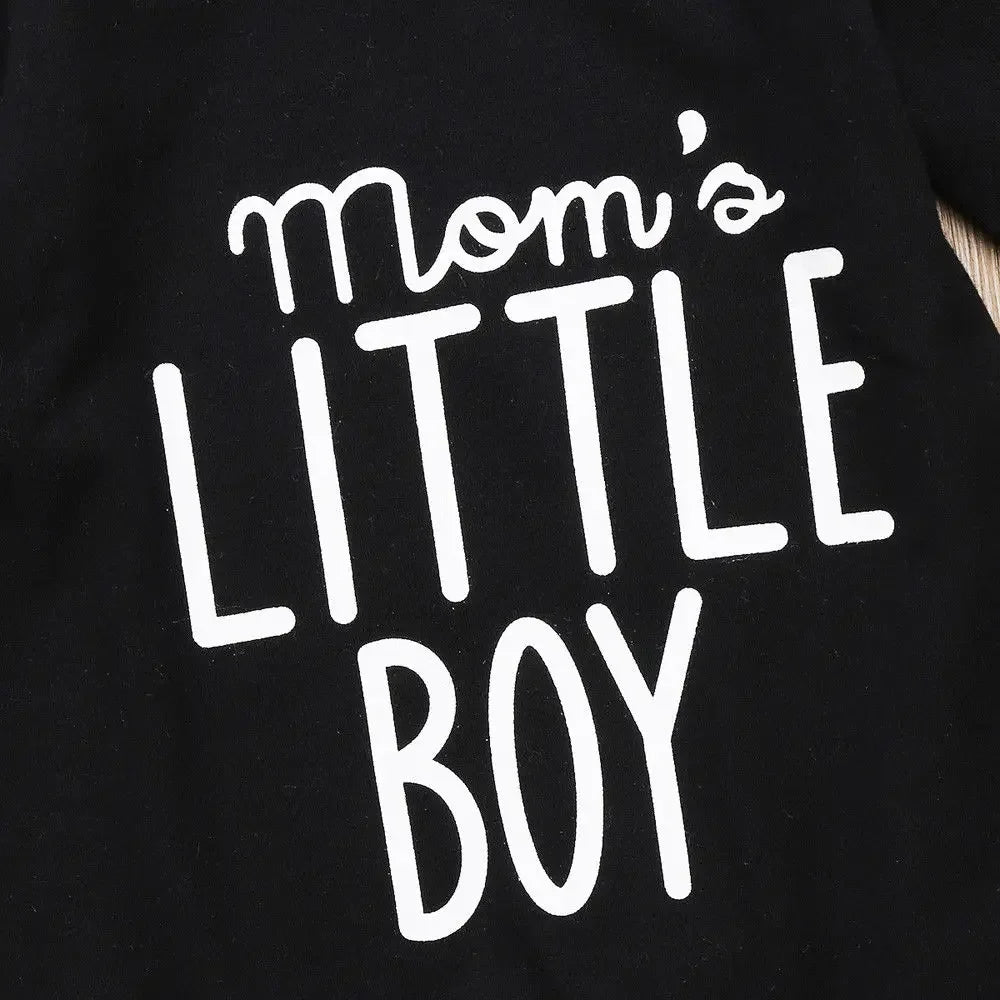 Mom's Little Boy Newborn Romper LUXLIFE BRANDS
