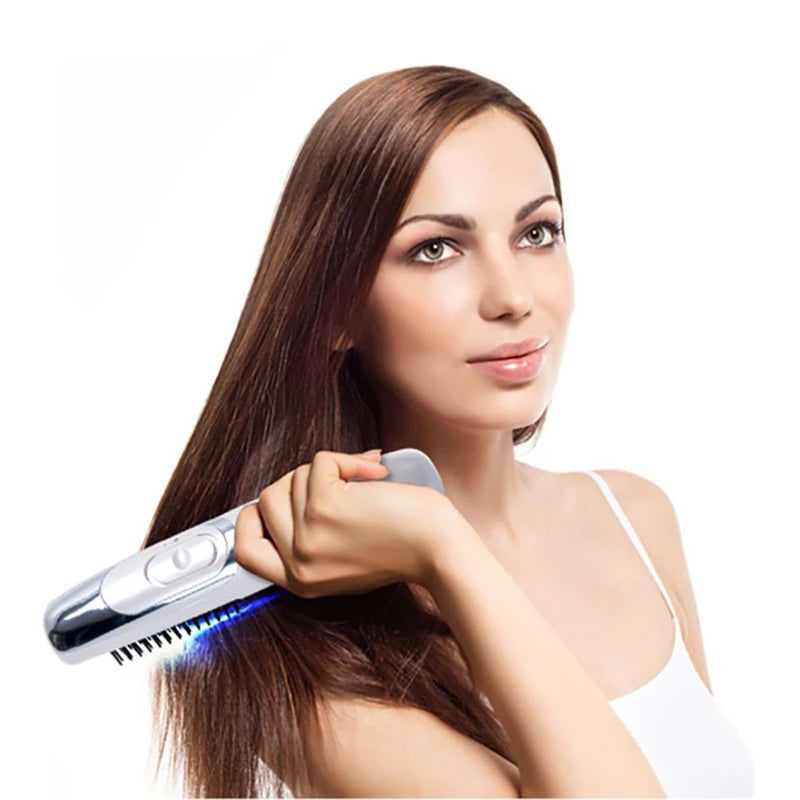 LED Infrared Laser Hair Growth Brush LUXLIFE BRANDS