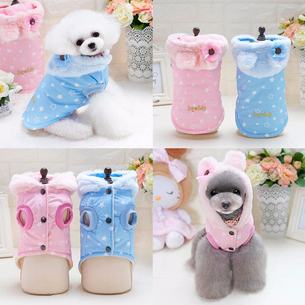 Dog Clothes Pet Dog Coat Winter Puppy Jacket Outfit Warm Chihuahua Dog Clothes For Small Dogs S-XXL Ropa Perro GZ LUXLIFE BRANDS