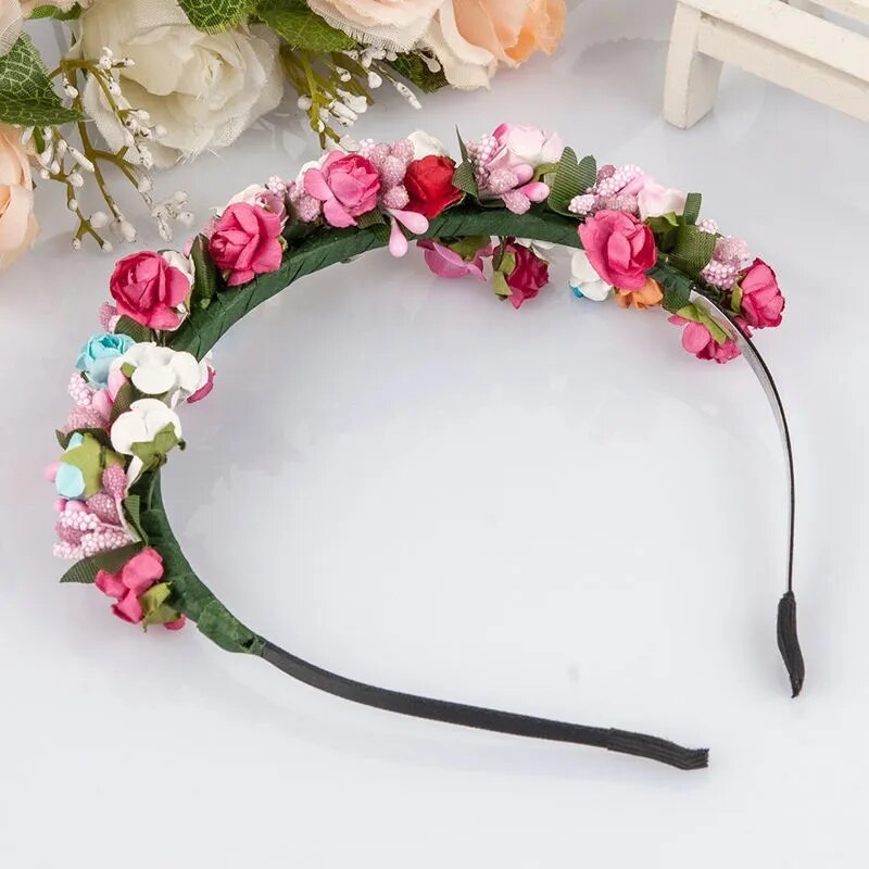 Handmade Floral Headband LUXLIFE BRANDS