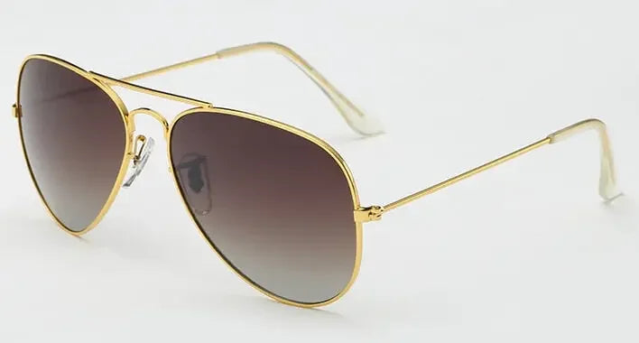 2022 Pilot Aviation Sunglasses MenShades Retro Classic Silver Sun Glasses Female Male Brand metal frame sunglasses sunshade