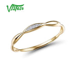 Faithful 14K Yellow/White Gold Promise Ring