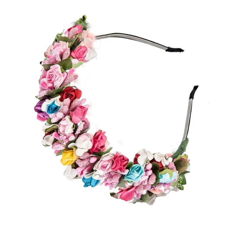 Handmade Floral Headband LUXLIFE BRANDS
