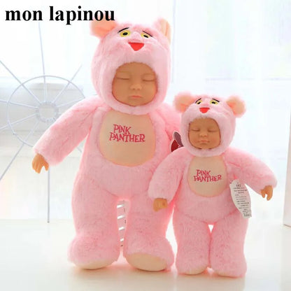 Bee Cute Baby Doll Kawaii pig Doll Plush Sheep Pink Pig Toy Stuffed Animal Doll Children Toys High Quality Drop Ship LUXLIFE BRANDS