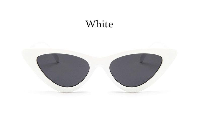 Cat Eye Fashion Sunglasses Women Vintage small Leopard Triangle Sunglasses Retro Female Eyewear UV400 Brand Designer Retro