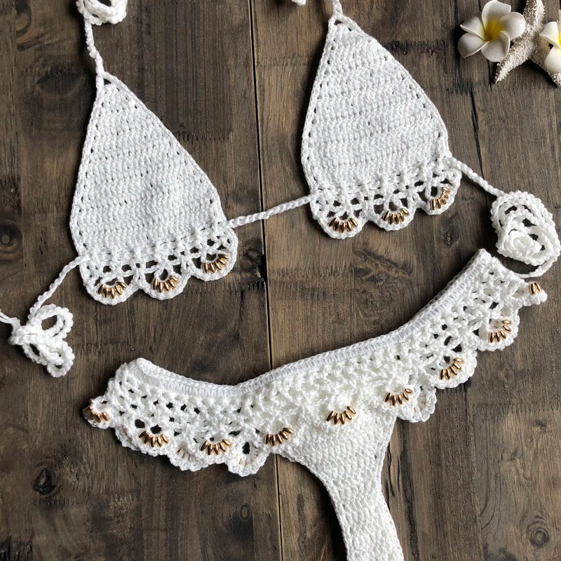 Mia Crochet Micro Bikini LUXLIFE BRANDS