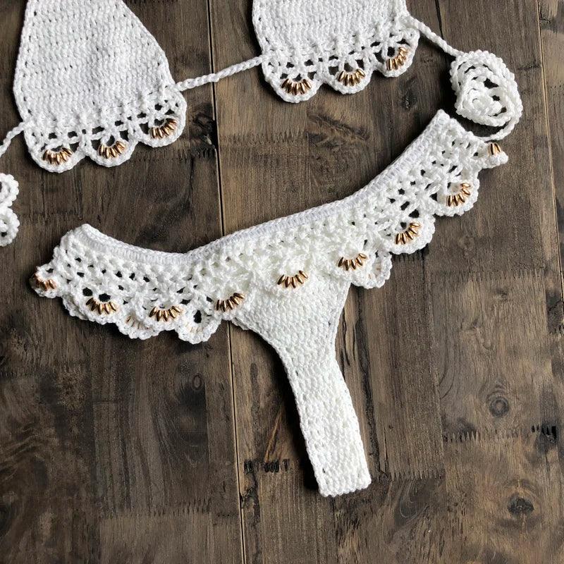 Mia Crochet Micro Bikini LUXLIFE BRANDS