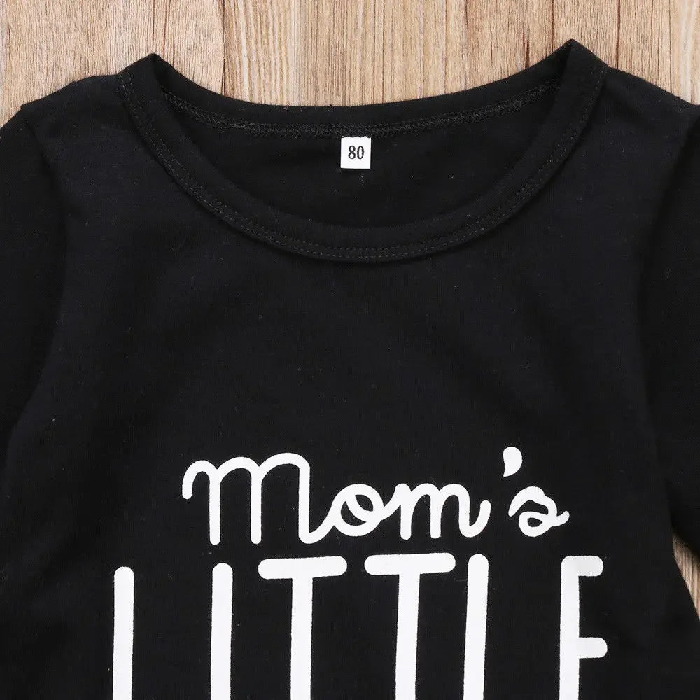 Mom's Little Boy Newborn Romper LUXLIFE BRANDS