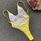 Sexy Extreme Micro String Backless Monokini Women Thong Swimwear One Piece Swimsuit Female High Cut Bathing Suit Swim Beachwear Luxlife Brands