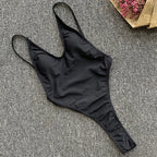 Sexy Extreme Micro String Backless Monokini Women Thong Swimwear One Piece Swimsuit Female High Cut Bathing Suit Swim Beachwear Luxlife Brands