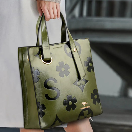 Luxury Handbags Women Bags Designer Top Handle PU Leather Shoulder Bag for Ladies High Quality Female Crossbody Tote Bag Sac