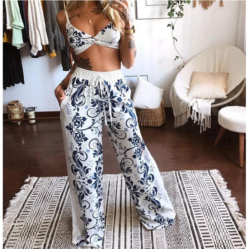 Boho Beach Too & Wide Leg Pants