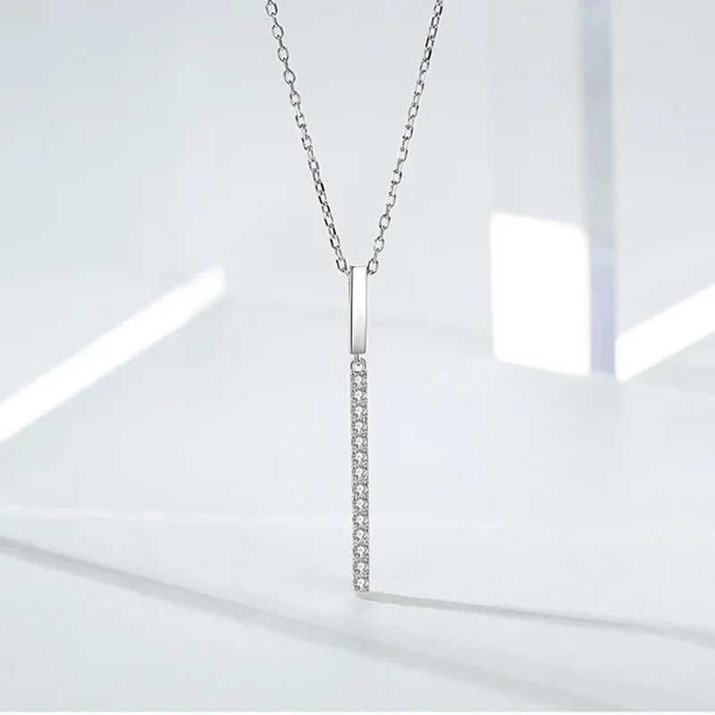 Lovely 925 Sterling Silver Necklace LUXLIFE BRANDS