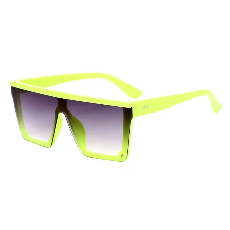 Techno Square Reflecting Sunglasses UV400