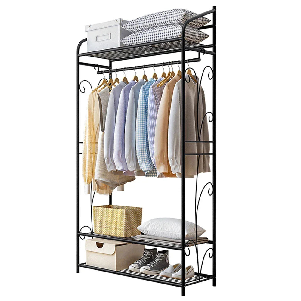 Heavy Duty Metal Clothing Rack LUXLIFE BRANDS