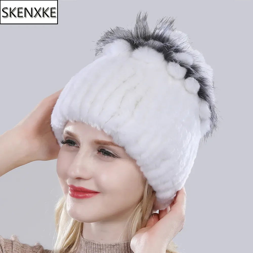 LUX Winter Rabbit Fur Hat LUXLIFE BRANDS