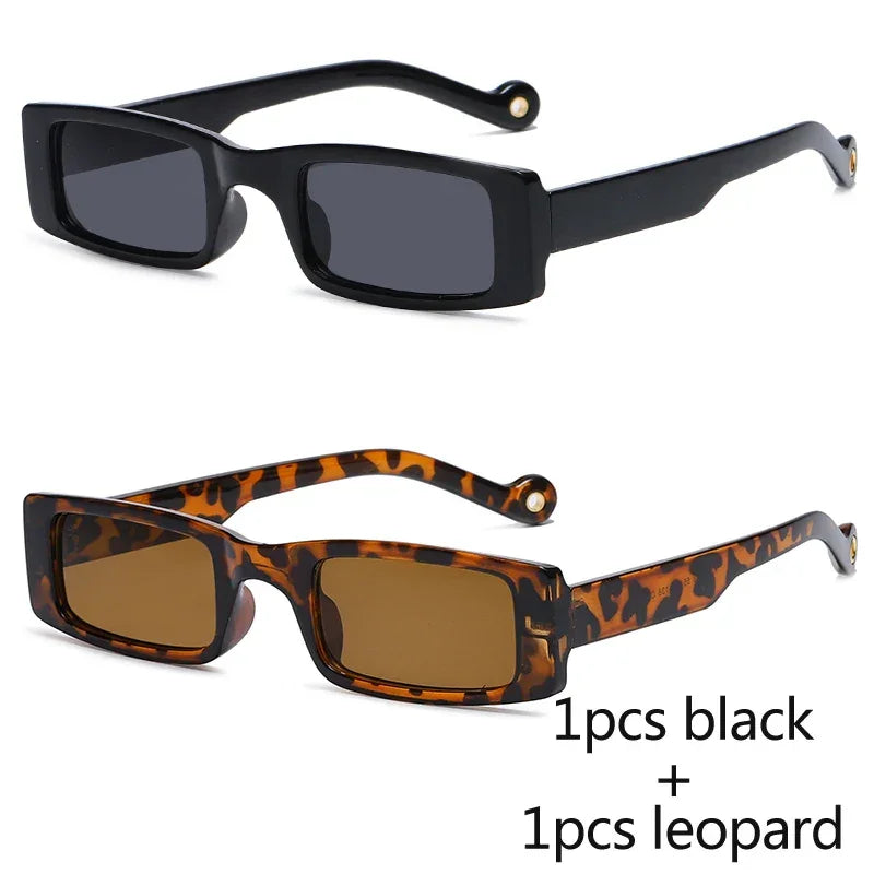 Square Frame Vintage Brand Sun Glasses UV400 Luxlife Brands