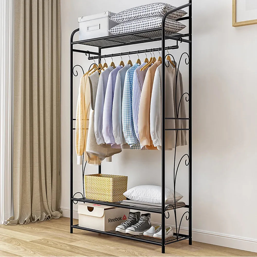 Heavy Duty Metal Clothing Rack LUXLIFE BRANDS