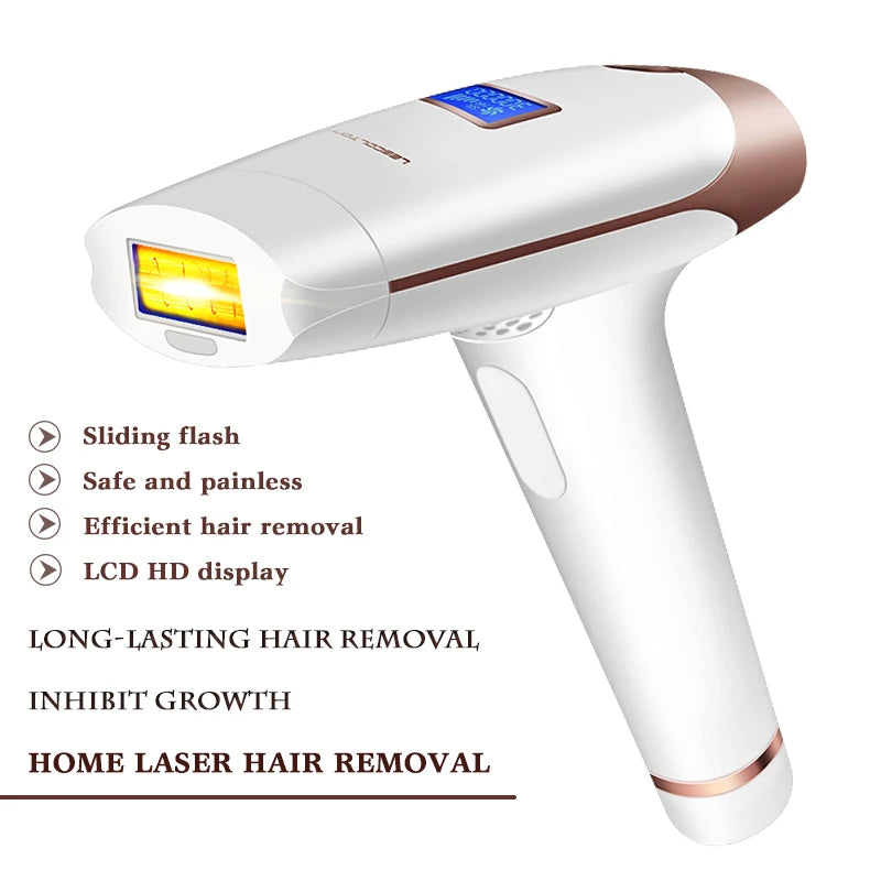 Lescolton 3in1 700000 Pulsed IPL Laser Hair Removal Device Permanent Hair Removal IPL Laser Epilator Armpit Hair Removal Machine LUXLIFE BRANDS