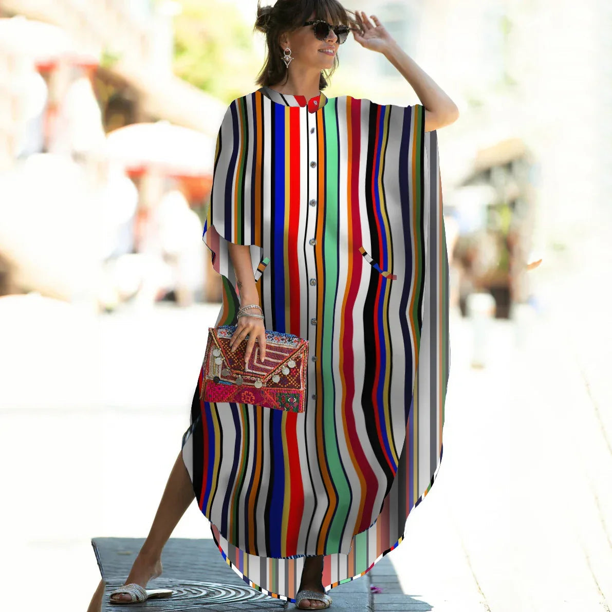 Summer Oversized Beach Dress Luxlife Brands