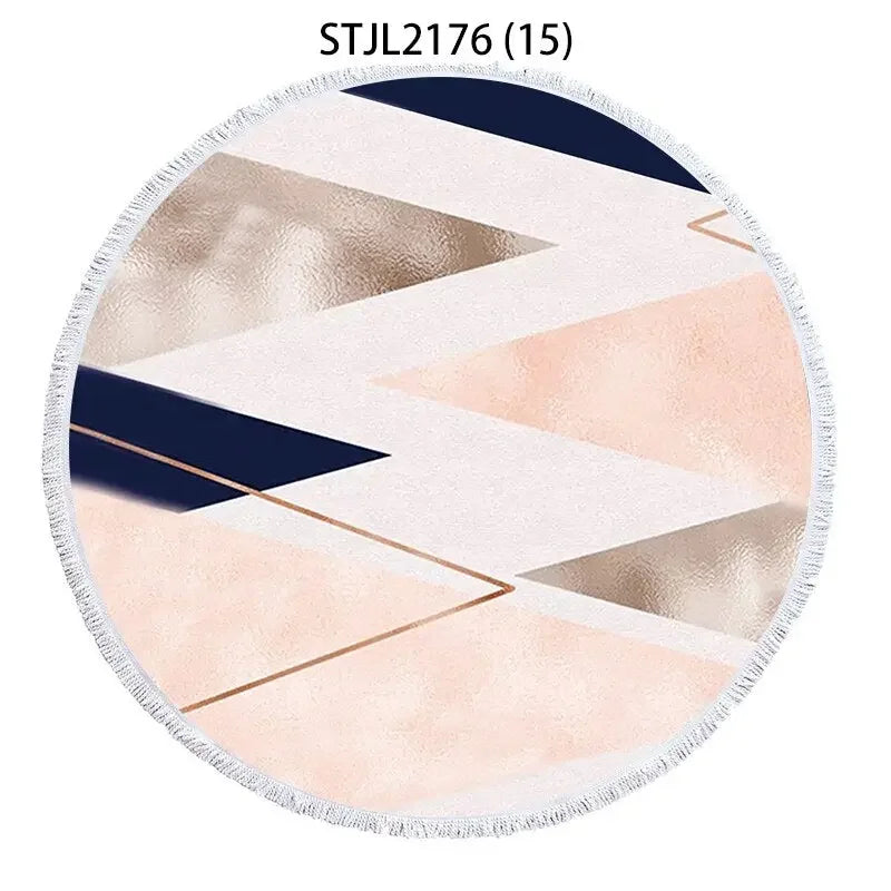 Golden geometric striped pineapple Fringed beach towel Towels Large beach towel Bath towel Bath towels microfiber towel For home