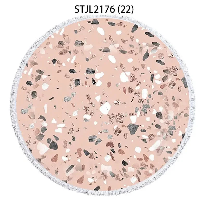 Golden geometric striped pineapple Fringed beach towel Towels Large beach towel Bath towel Bath towels microfiber towel For home