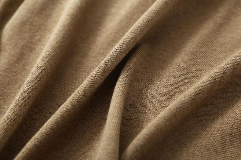 Women's 85% Silk 15% Cashmere Crew Neck Long Loose Type Pullover Top Sweater Dress LY001 LUXLIFE BRANDS