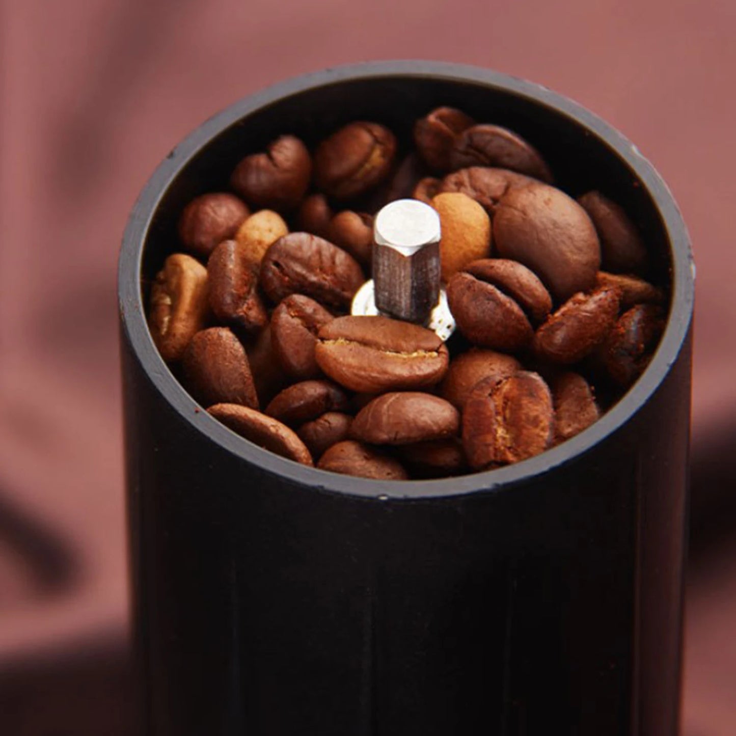 Mini Manual Coffee Bean Hand Grinder Machine Stainless Steel Burr Aeropress Drip Coffee Espresso French Press Turki Kitchen Tool LUXLIFE BRANDS