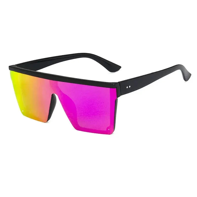Techno Square Reflecting Sunglasses UV400