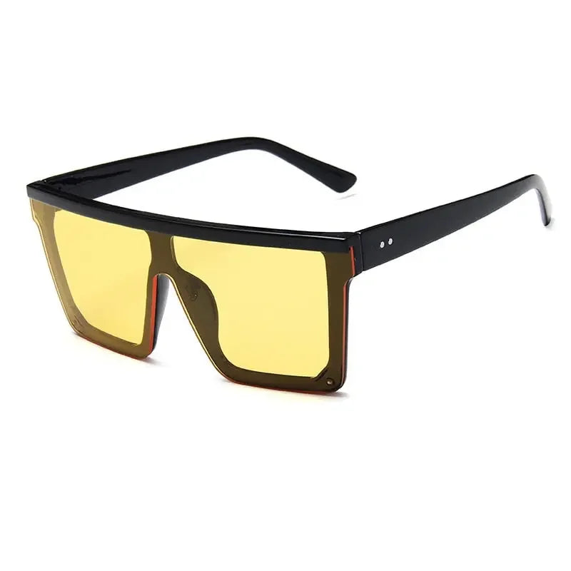 Techno Square Reflecting Sunglasses UV400