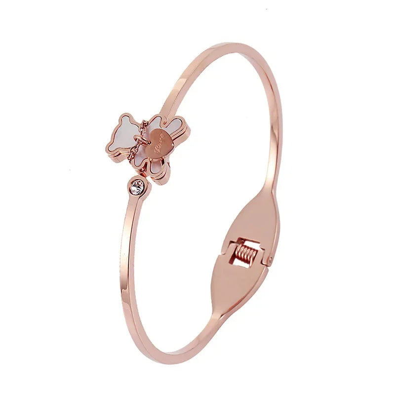 Lux Bear Cuff Bracelet LUXLIFE BRANDS