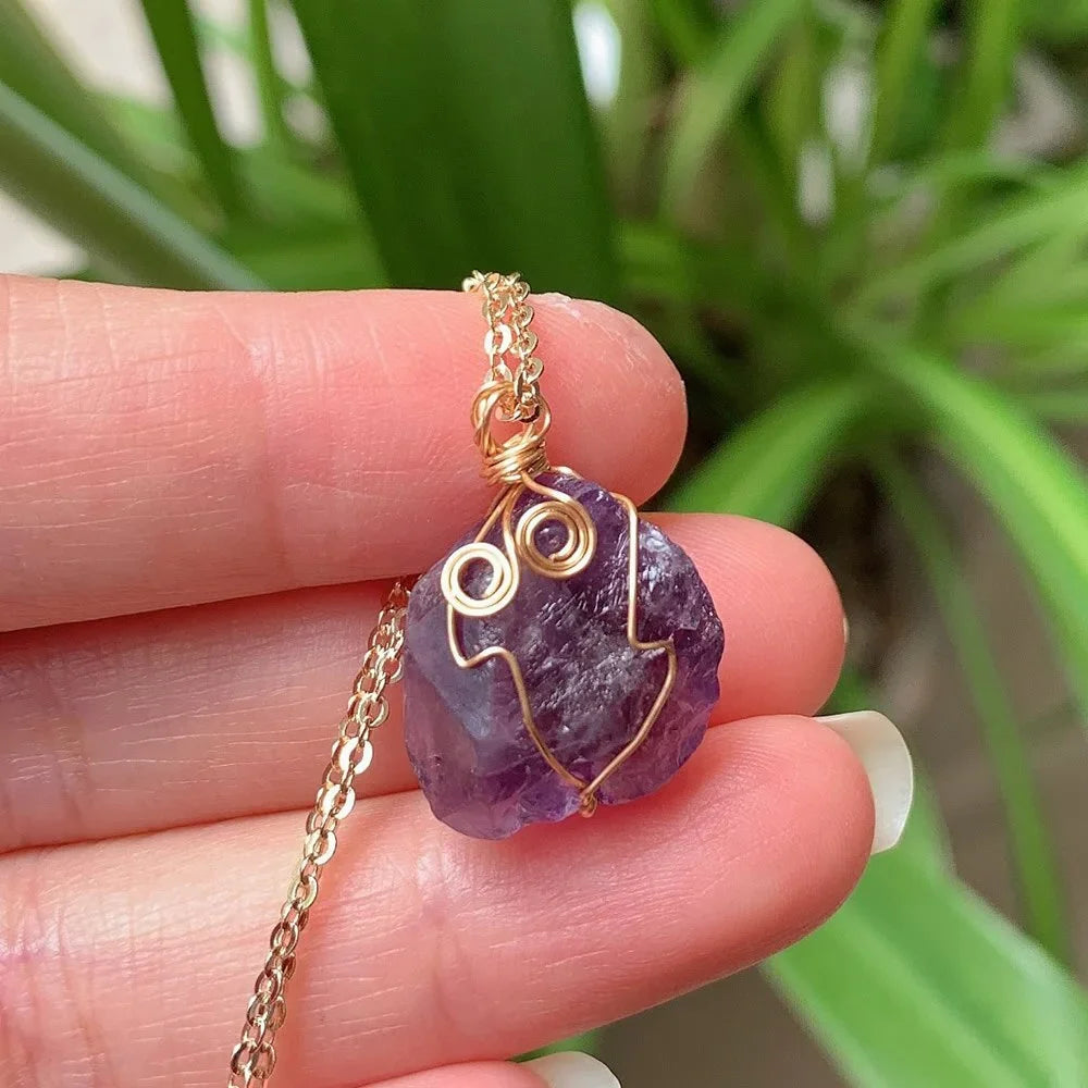 Carnelian Crystal Necklace Women LUXLIFE BRANDS