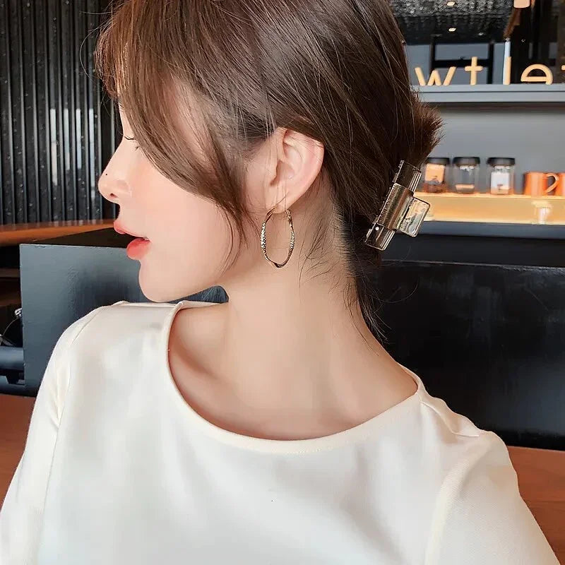 Minimalist Hoop Earrings LUXLIFE BRANDS