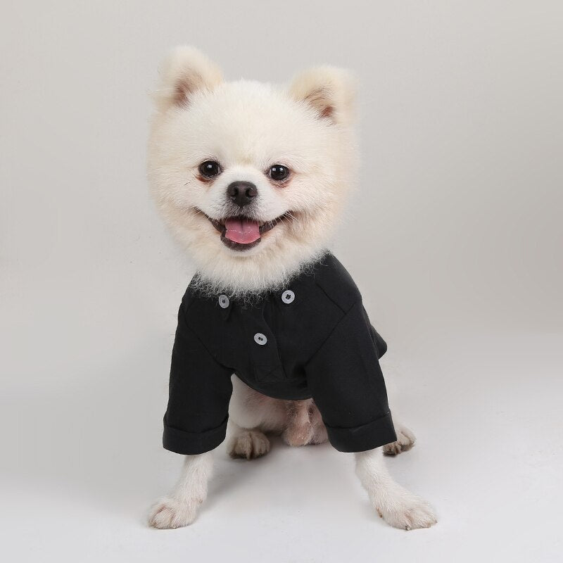Dog Hoodie pomeranian puppy clothes Cotton yorkshire terrier LUXLIFE BRANDS