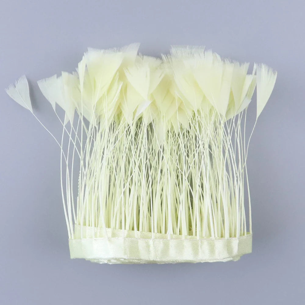 Turkey Feathers Trim Ribbon Fringe