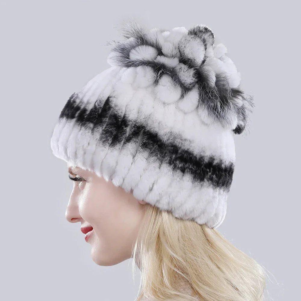 LUX Winter Rabbit Fur Hat LUXLIFE BRANDS