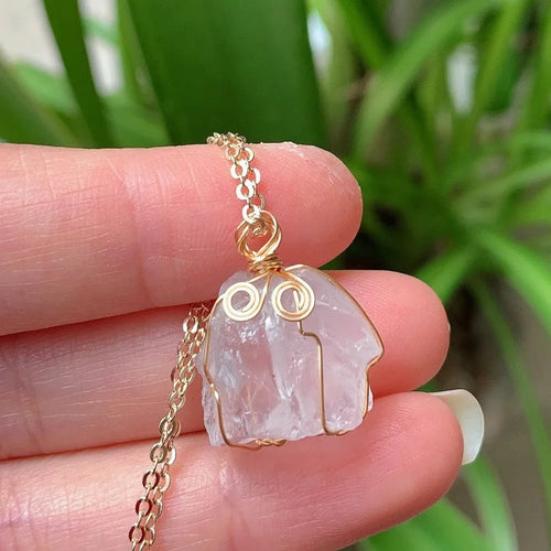 Carnelian Crystal Necklace Women LUXLIFE BRANDS