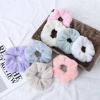 Velvet Hair Scrunchies 6 Pcs Luxlife Brands