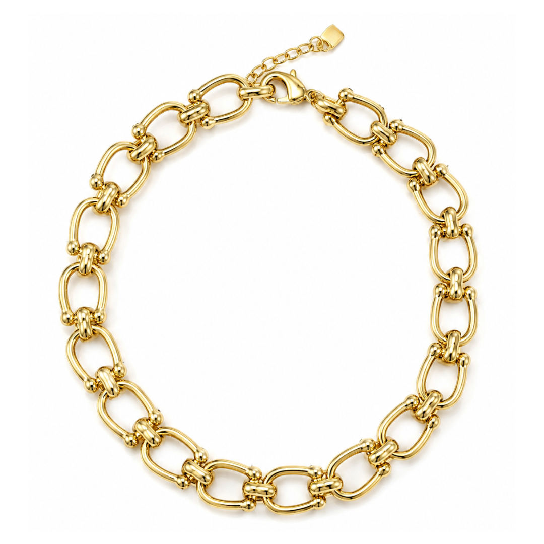 Equestrian Chain Necklace