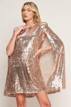 SPECIAL TREATMENT SEQUIN MINI DRESS Flying Tomato