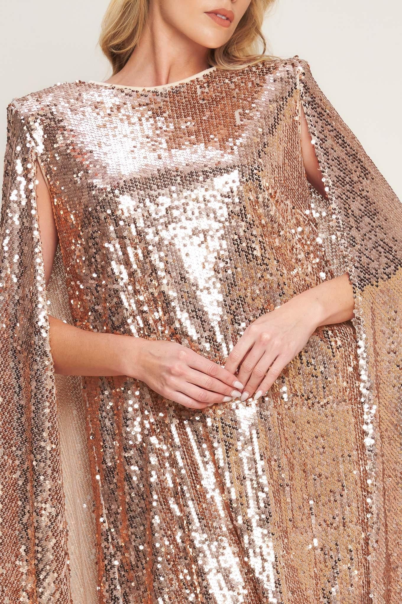SPECIAL TREATMENT SEQUIN MINI DRESS Flying Tomato